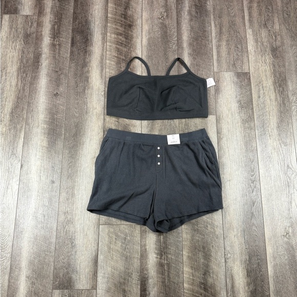 Auden Grey Thermal PJ Set - Picture 1 of 14